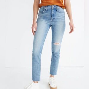 Madewell The Perfect Vintage Jean Rosabelle Wash Comfort Stretch Edition Size 26